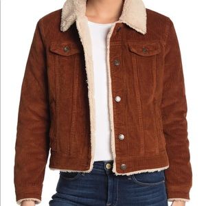 Vigoss Corduroy Shearling Jacket